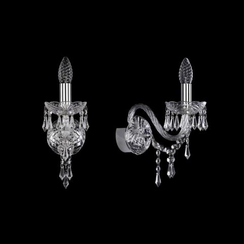 Bohemia Ivele Crystal Бра Bohemia 1403B/1/160 Ni