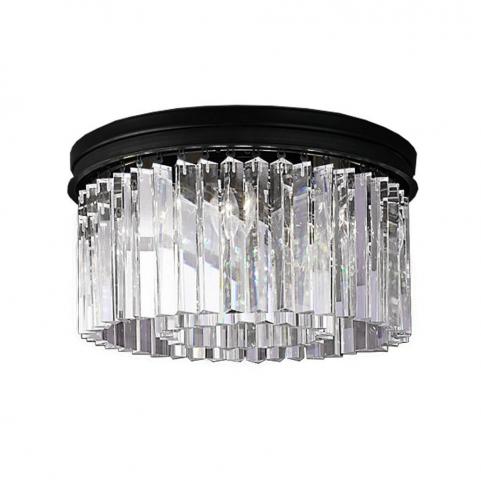 Люстра Delight Collection 1920s Odeon KR0387C-6B/P black/clear