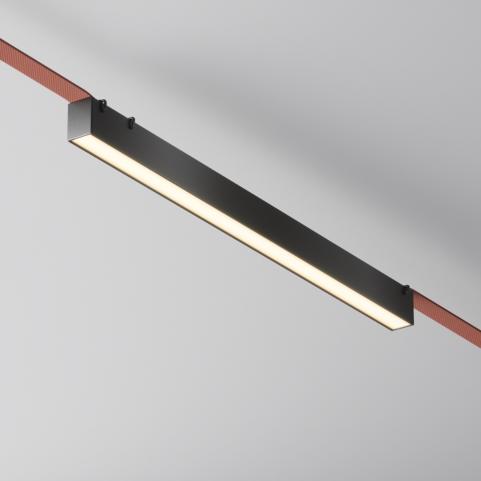Трековый светильник Maytoni Basis 3000K TR129B-24W3K-B