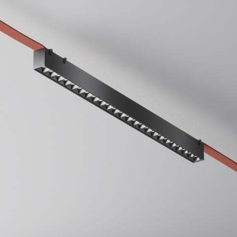 Трековый светильник Maytoni Points 4000K TR128B-24W4K-M-B