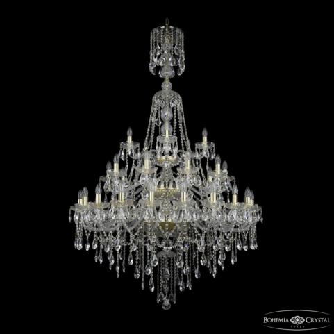 Люстра Bohemia Ivele Crystal 1415/20+10+5/400/XL-180/3d G