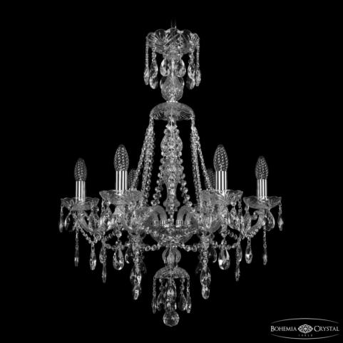 Люстра Bohemia Ivele Crystal 1415/6/200/XL-77 Ni