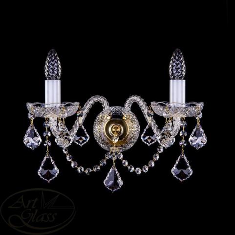 Бра Art Glass LIDICE II. NICKEL CE