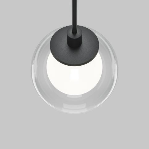 Трековый подвесной светильник Maytoni Technical Basity  Bubble TR181PL-1-4WTW-B