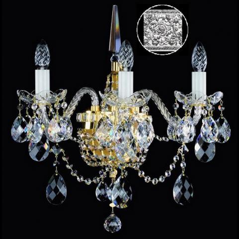 Бра Art Glass SARA III. NICKEL CE
