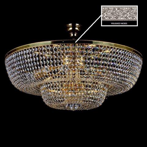 Люстра Art Glass GERTA DIA 1000 NICKEL SP