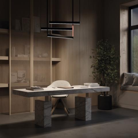 Трековый светильник Maytoni Basis 3000K TR129B-24W3K-B