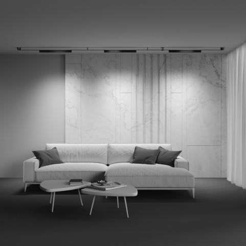 Трековый светильник Maytoni Points 4000K TR128B-24W4K-M-B