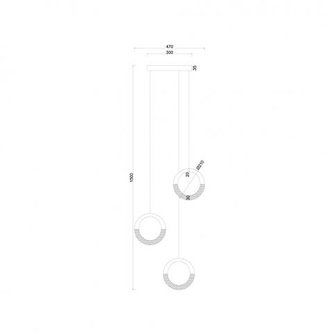 Люстра Arte Lamp Montana A7777SP-3GO