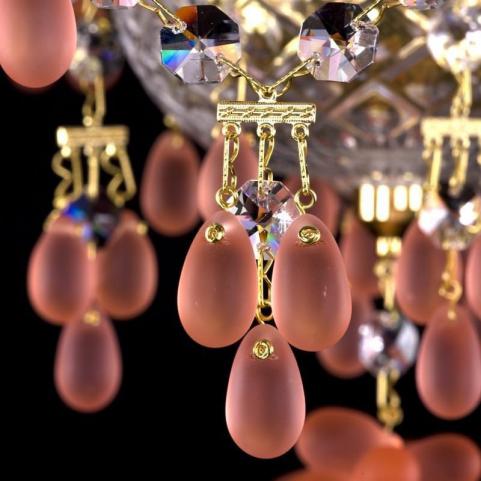 Люстра Art Glass ROSANA VI. VINO ROZALIN