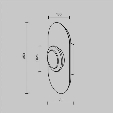 Бра Maytoni Pharao MOD361WL-L20BS3K