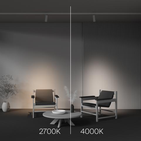 Трековый светильник Maytoni Technical Trinity  4000K Focus Zoom TR198-3-20W4K-Z-W