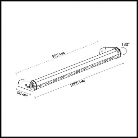 Настенный уличный светильник Odeon Light Graze 7040/10WL