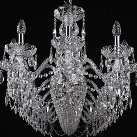Люстра Bohemia Ivele Crystal 1453/18/195/1500 Ni