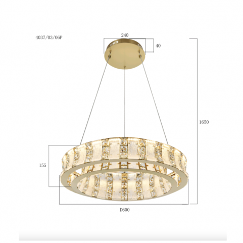 Подвесной светильник Stilfort Magnelli  4037/03/06P
