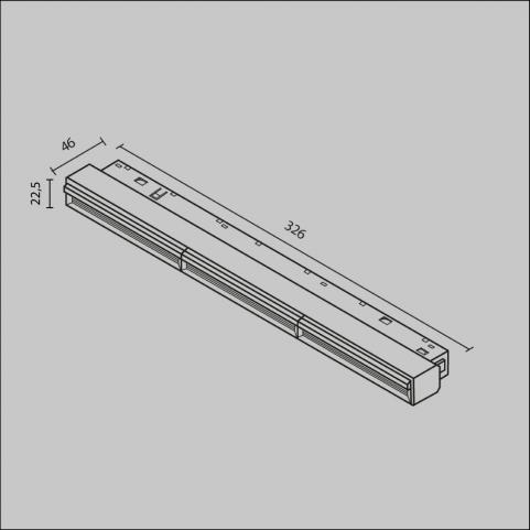 Трековый светильник Maytoni Technical Exility 3000K  Parete TR106-2-18W3K-W