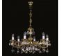 Люстра Art Glass ALICE VI. BRASS ANTIQUE CE