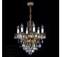 Люстра Art Glass ETELA VI. BRASS ANTIQUE CE