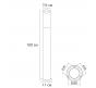 Уличный фонарь Arte Lamp Salire  A3157PA-1BK