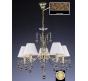 Люстра Art Glass CHANTAL V. CE - 8003 LIGHT PATINA