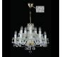 Люстра Art Glass CARMEN FULL CUT R14 NICKEL CE