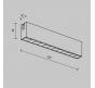 Трековый светильник Maytoni Technical Flarity 3000K Points TR150-1-12W3K-M-B