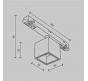Трековый светильник Maytoni Technical Exility 4000K Alfa S TR133-2-7W4K-W